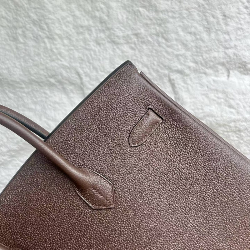 エルメスコピー通販 HERMES バーキン35 エベンヌ トゴ シルバー金具 H027634CK46 バーキン35 サイズ感 - 画像 (7)