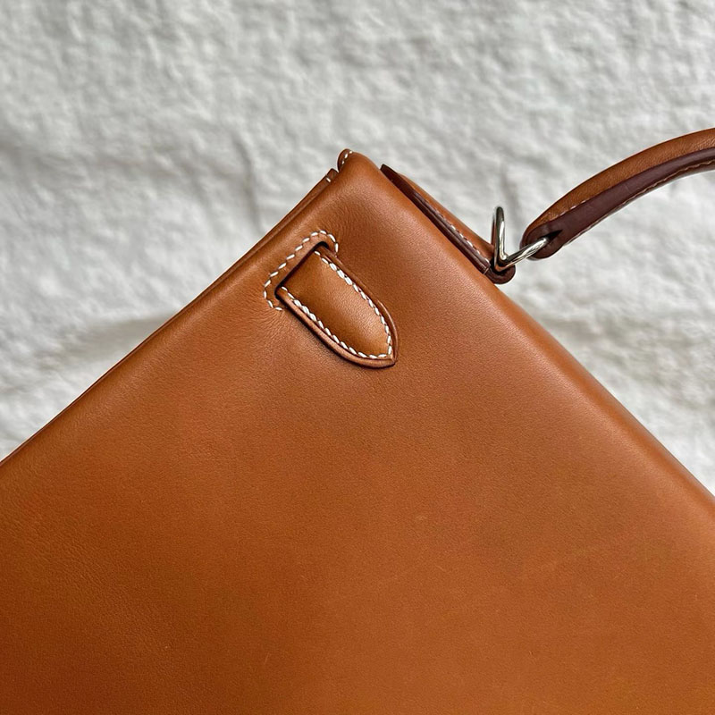 エルメスコピー通販 HERMES ケリー28 内縫い フォーブ バレニア シルバー金具 2634107 エルメス ケリー28 定価 - 画像 (7)