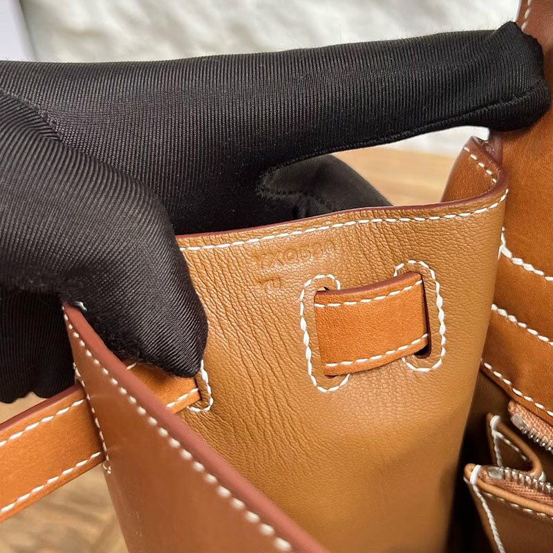 エルメスコピー通販 HERMES ケリー28 内縫い フォーブ バレニア シルバー金具 2634107 エルメス ケリー28 定価 - 画像 (4)