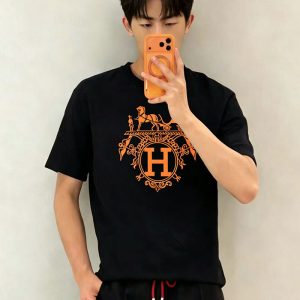 エルメス メンズ Tシャツ 黒