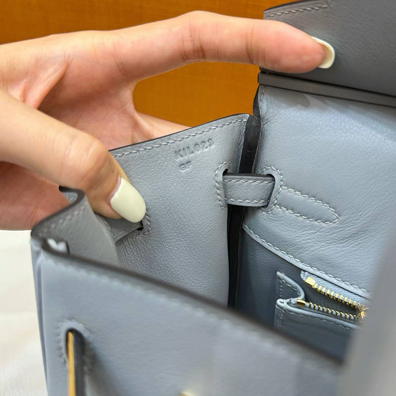 エルメスコピー通販 HERMES バーキン25 グリパンタン スイフト ゴールド金具 H043953CCP0 バーキン25 スーパーコピー - 画像 (4)