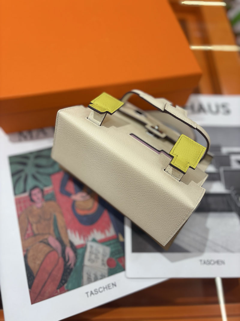 エルメスコピー通販 HERMES ケリードール ピクト ミニハンドバッグ ナタ アイボリー シルバー金具 2634143 エルメス ミニハンドバッグ - 画像 (2)