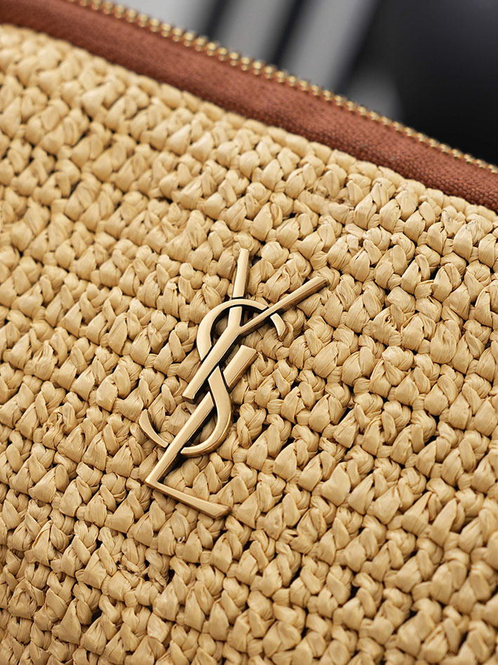 最高級サンローランスーパーコピー Saint Laurent ギャビー ジップポーチ ナチュラル 774293GAAEE2080 サンローランバッグコピー - 画像 (4)