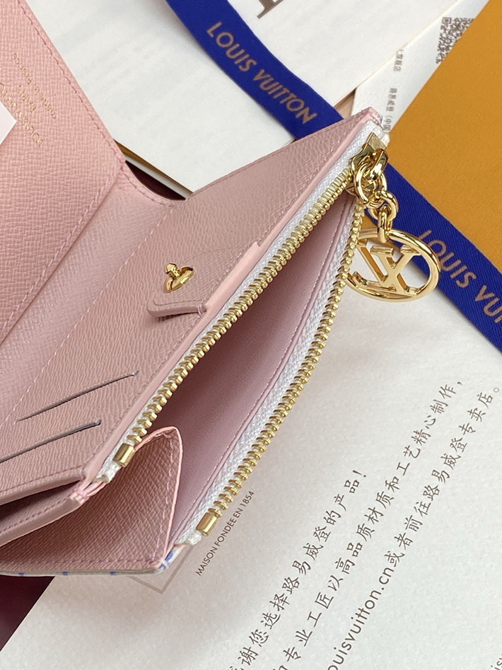 最高級ルイヴィトンスーパーコピー Louis Vuitton ポルトフォイユ・リサ LVスタンプ ブルー M29028 ルイヴィトン 財布 新作 2026 - 画像 (3)