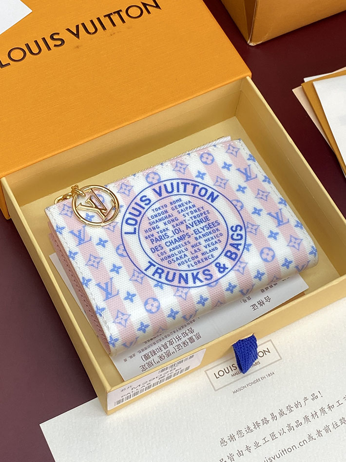 最高級ルイヴィトンスーパーコピー Louis Vuitton ポルトフォイユ・リサ LVスタンプ ブルー M29028 ルイヴィトン 財布 新作 2026 - 画像 (11)