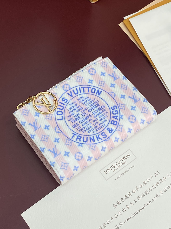 最高級ルイヴィトンスーパーコピー Louis Vuitton ポルトフォイユ・リサ LVスタンプ ブルー M29028 ルイヴィトン 財布 新作 2026 - 画像 (9)