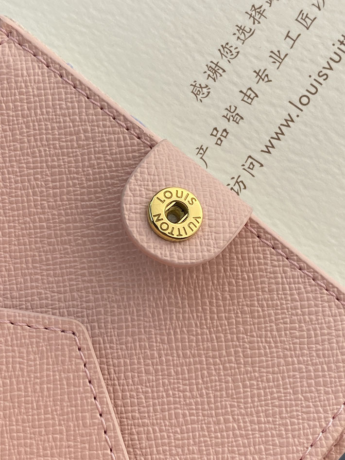 最高級ルイヴィトンスーパーコピー Louis Vuitton ポケットウォレット・LV チャーム LVスタンプ ブルー M29058 ルイヴィトン 財布 ミニ - 画像 (3)