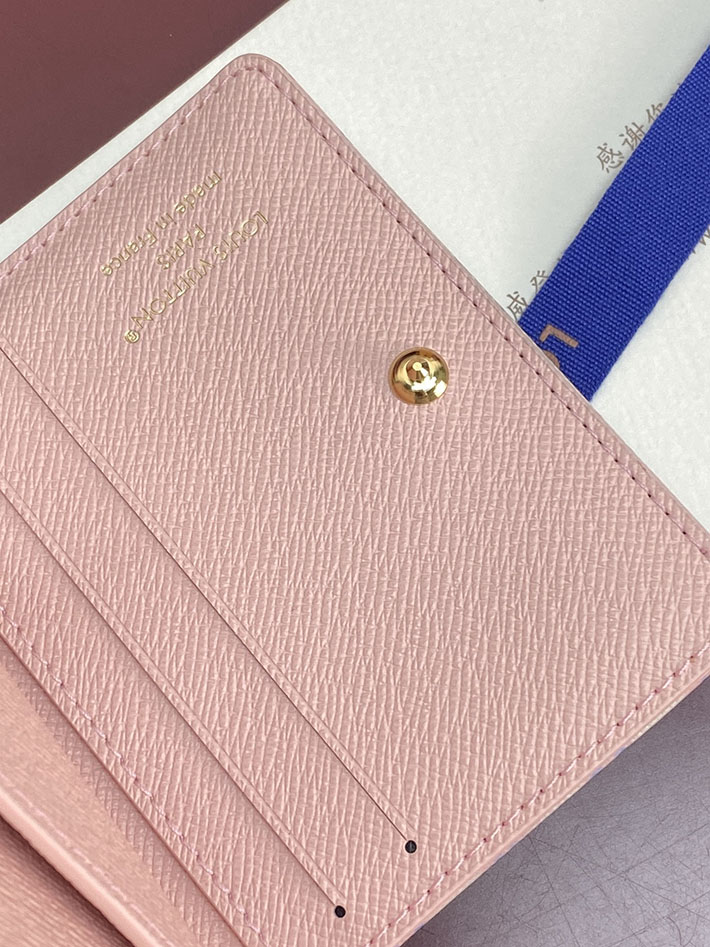 最高級ルイヴィトンスーパーコピー Louis Vuitton ポケットウォレット・LV チャーム LVスタンプ ブルー M29058 ルイヴィトン 財布 ミニ - 画像 (7)