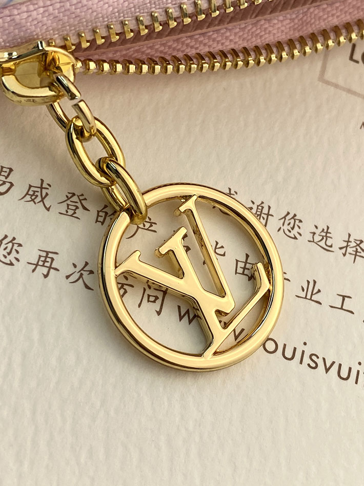 最高級ルイヴィトンスーパーコピー Louis Vuitton カード&キーケース ポシェット・クレ LVスタンプ ブルー 2634179 ルイヴィトン カードケース 財布代わり - 画像 (3)