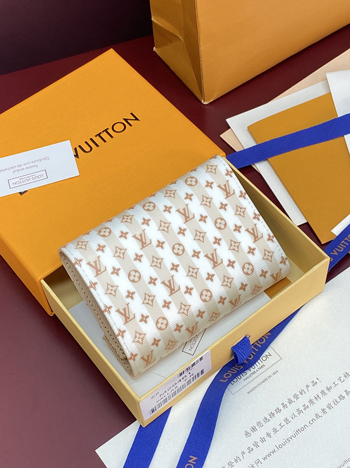 最高級ルイヴィトンスーパーコピー Louis Vuitton ポルトフォイユ・ヴィクトリーヌ LVスタンプ バナナ M29024 ルイヴィトン 財布 ピンク - 画像 (14)