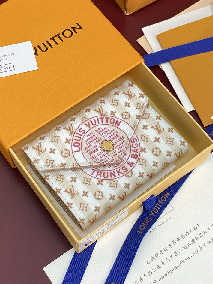 最高級ルイヴィトンスーパーコピー Louis Vuitton ポルトフォイユ・ヴィクトリーヌ LVスタンプ バナナ M29024 ルイヴィトン 財布 ピンク - 画像 (13)