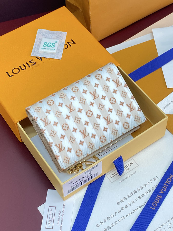 最高級ルイヴィトンスーパーコピー Louis Vuitton ポルトフォイユ・リサ LVスタンプ バナナ M29455 ルイヴィトン 財布 二つ折り - 画像 (12)
