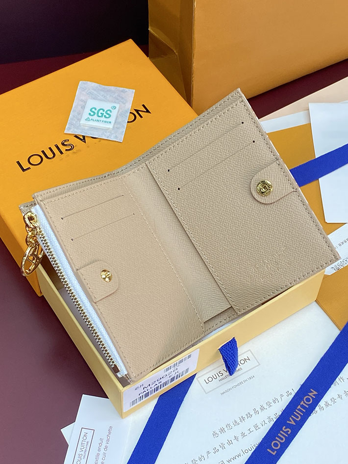 最高級ルイヴィトンスーパーコピー Louis Vuitton ポルトフォイユ・リサ LVスタンプ バナナ M29455 ルイヴィトン 財布 二つ折り - 画像 (10)