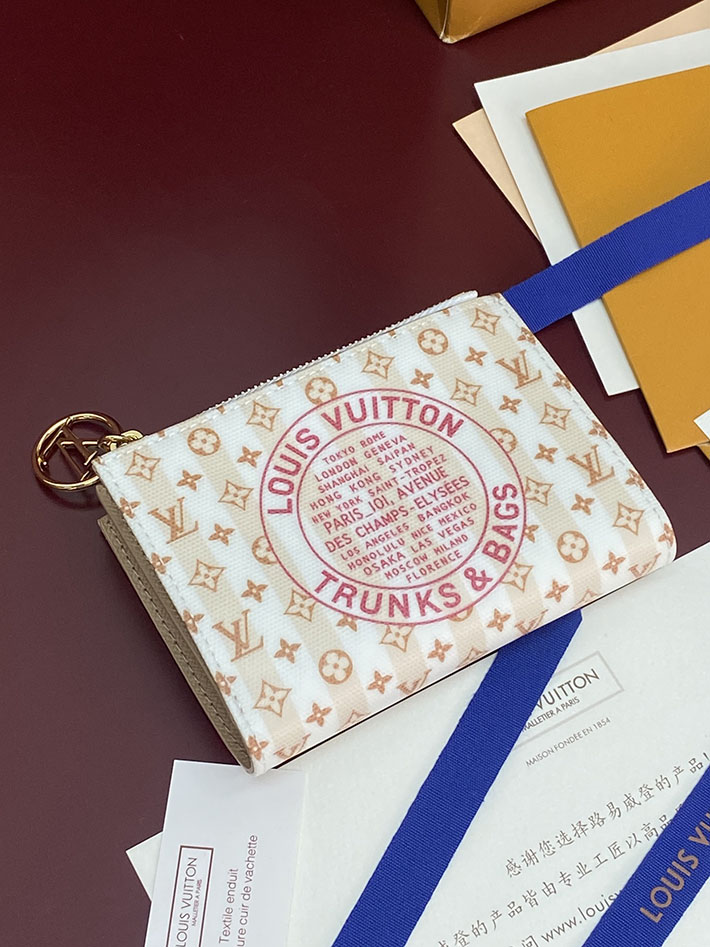 最高級ルイヴィトンスーパーコピー Louis Vuitton ポルトフォイユ・リサ LVスタンプ バナナ M29455 ルイヴィトン 財布 二つ折り - 画像 (9)