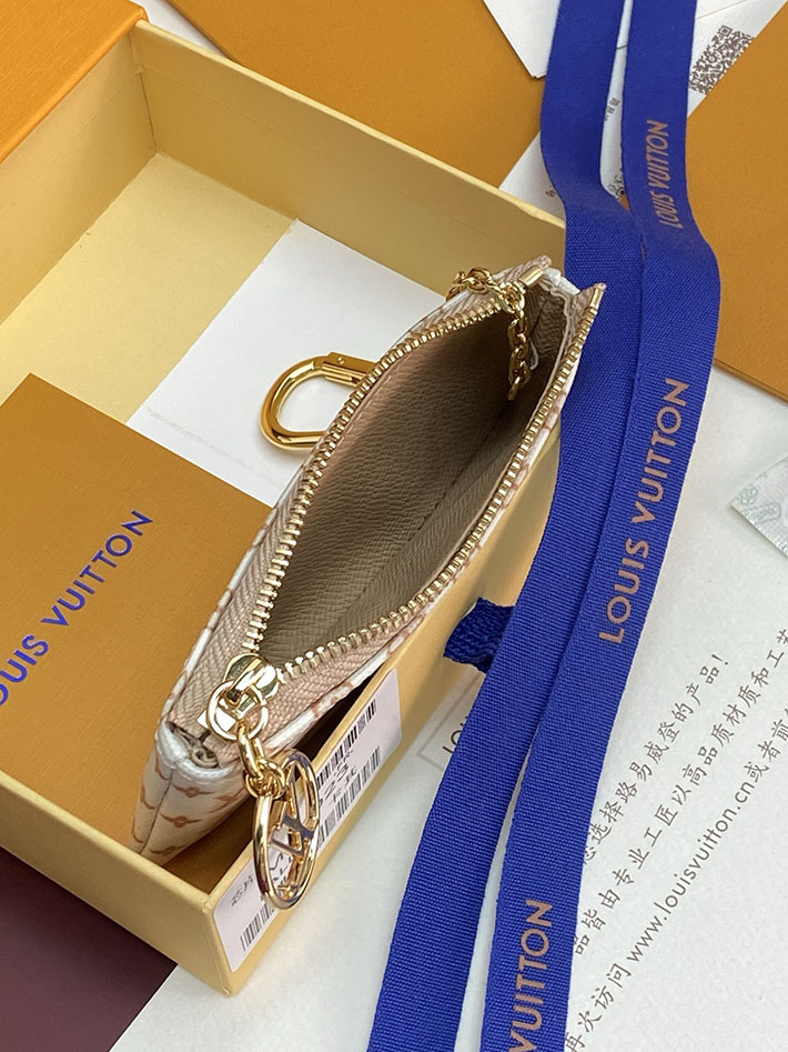 最高級ルイヴィトンスーパーコピー Louis Vuitton カード&キーケース ポシェット・クレ LVスタンプ バナナ M29023 ルイヴィトン 小銭入れ 新作 - 画像 (9)
