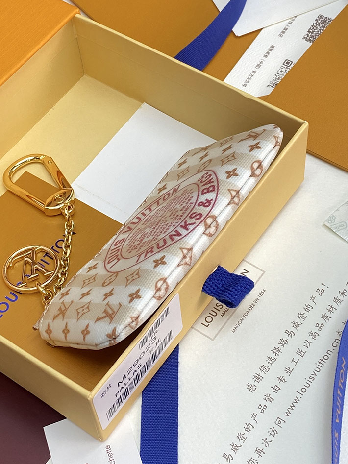 最高級ルイヴィトンスーパーコピー Louis Vuitton カード&キーケース ポシェット・クレ LVスタンプ バナナ M29023 ルイヴィトン 小銭入れ 新作 - 画像 (7)