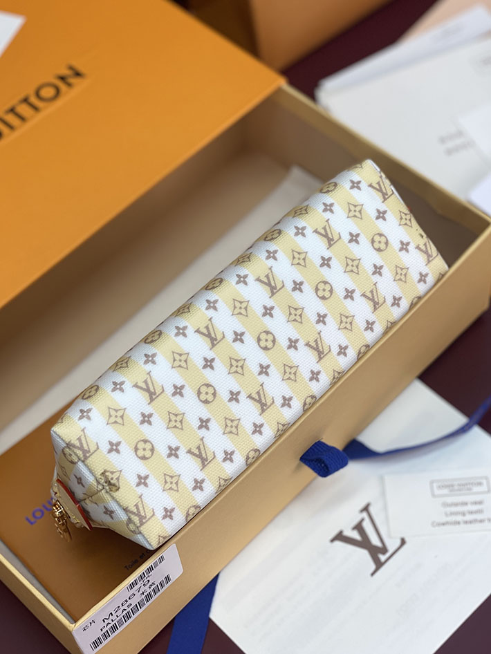 最高級ルイヴィトンスーパーコピー Louis Vuitton ポシェット・コスメティック PM バナナイエロー M28679 ルイヴィトン ポシェット ミニ - 画像 (8)