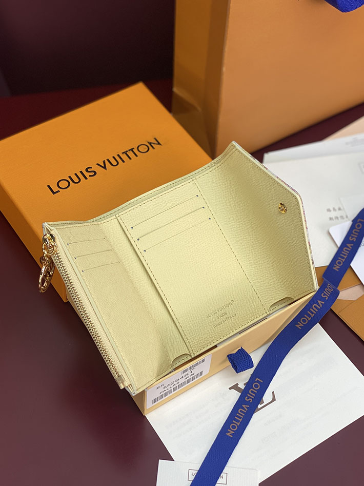 最高級ルイヴィトンスーパーコピー Louis Vuitton ポルトフォイユ・ヴィクトリーヌ バナナイエロー 2634190 ヴィトン 財布 スーパーコピー - 画像 (11)