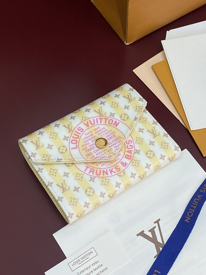 最高級ルイヴィトンスーパーコピー Louis Vuitton ポルトフォイユ・ヴィクトリーヌ バナナイエロー 2634190 ヴィトン 財布 スーパーコピー - 画像 (10)