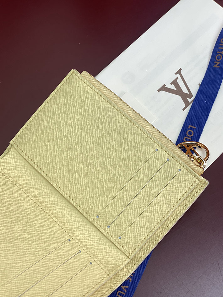 最高級ルイヴィトンスーパーコピー Louis Vuitton ポルトフォイユ・ヴィクトリーヌ バナナイエロー 2634190 ヴィトン 財布 スーパーコピー - 画像 (7)