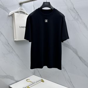 シャネル メンズ ブラック Tシャツ