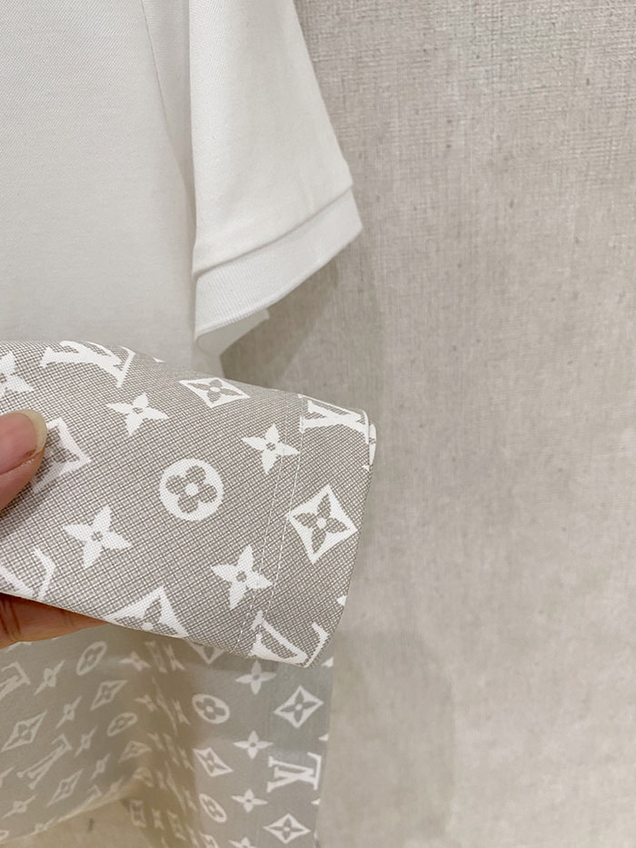 最高級ルイヴィトンスーパーコピー Louis Vuitton 2026年新作 100%長繊維綿ポロシャツ clothes202600402 ルイ・ヴィトン メンズ ホワイト ポロシャツ - 画像 (5)