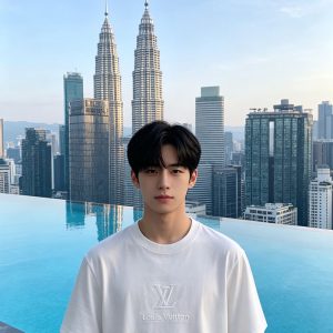ルイ・ヴィトン ホワイトコットンTシャツ