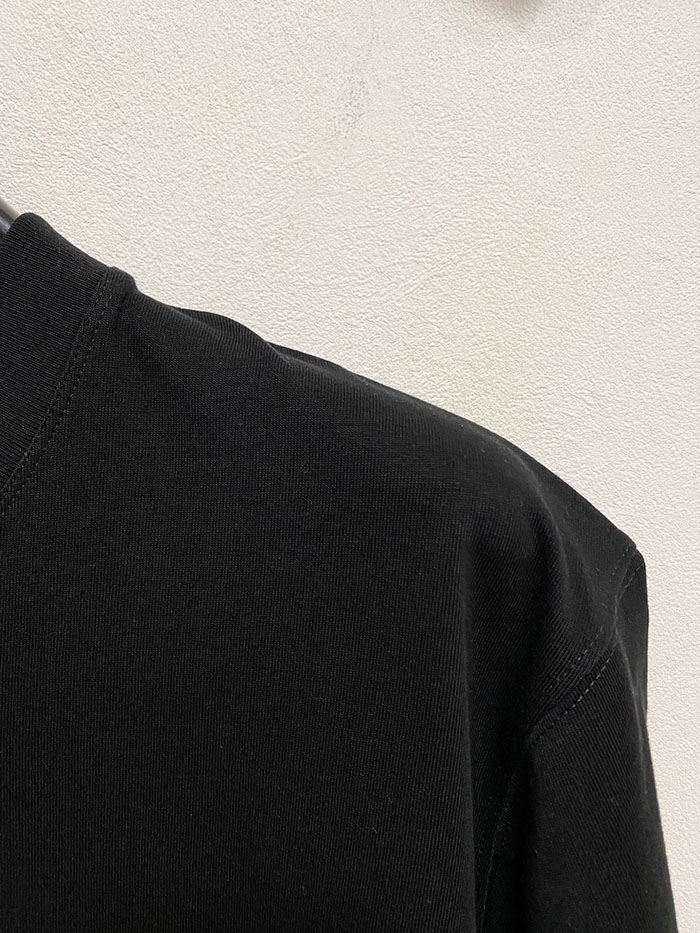 最高級ルイヴィトンスーパーコピー Louis Vuitton コットン 2026年春夏新作 メンズ ポロシャツ 半袖Tシャツclothes202600423 ルイ・ヴィトンの高級カスタムブラックTシャツ - 画像 (9)