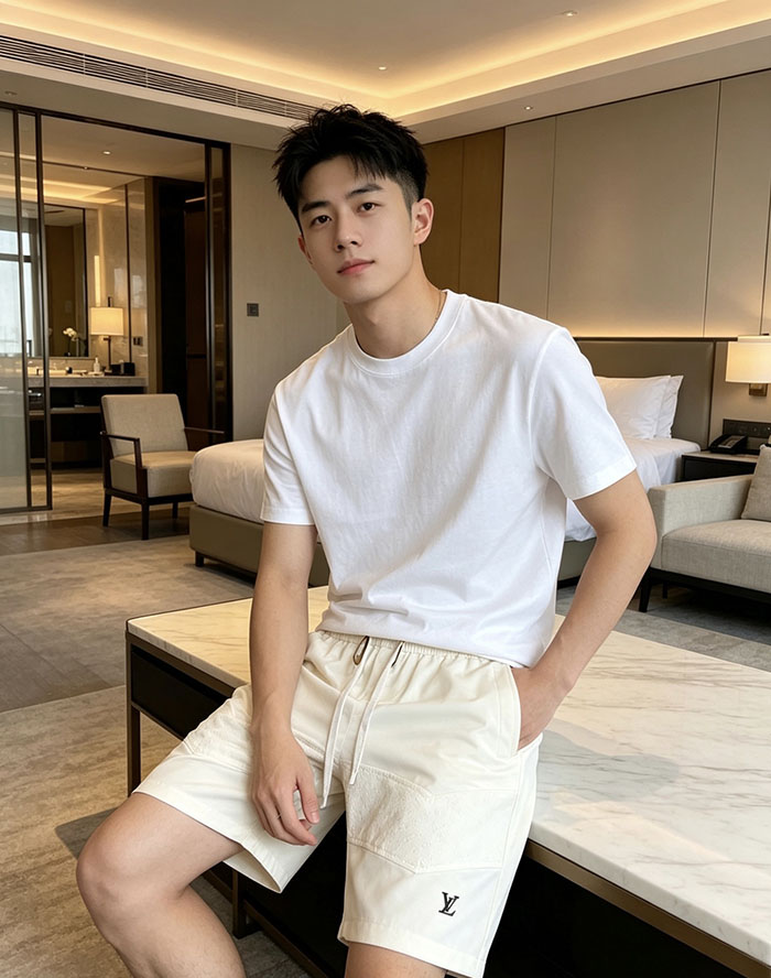 最高級ルイヴィトンスーパーコピー服 ルイヴィトンデニムパンツコピー 2026SS 夏限定版 機能性カジュアルショーツ clothes202600426 ルイ・ヴィトン ベージュ カジュアルショーツ - 画像 (9)