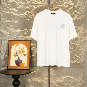 いTシャツ ルイ・ヴィトンのトレンディな白