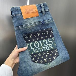ルイ・ヴィトン メンズスリムフィットジーンズ