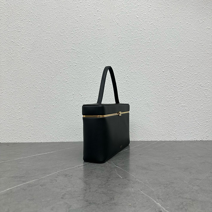 最高級セリーヌスーパーコピー CELINE レクタングル バニティケース/ サプルカーフスキン ブラック 123702J75.38NO セリーヌ バッグ アウトレット - 画像 (9)