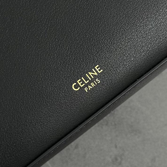 最高級セリーヌスーパーコピー CELINE レクタングル バニティケース/ サプルカーフスキン ブラック 123702J75.38NO セリーヌ バッグ アウトレット - 画像 (4)