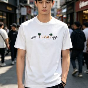 ルイ・ヴィトン メンズ ホワイト Tシャツ(新作)