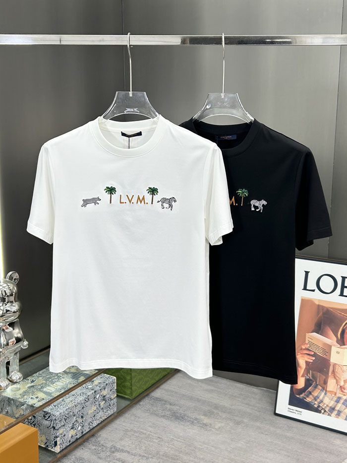 最高級ルイヴィトンスーパーコピー Louis Vuitton コットン 2026年新作 最高品質のブティックTシャツ clothes202600466 ルイ・ヴィトン メンズ ホワイト Tシャツ(新作) - 画像 (12)