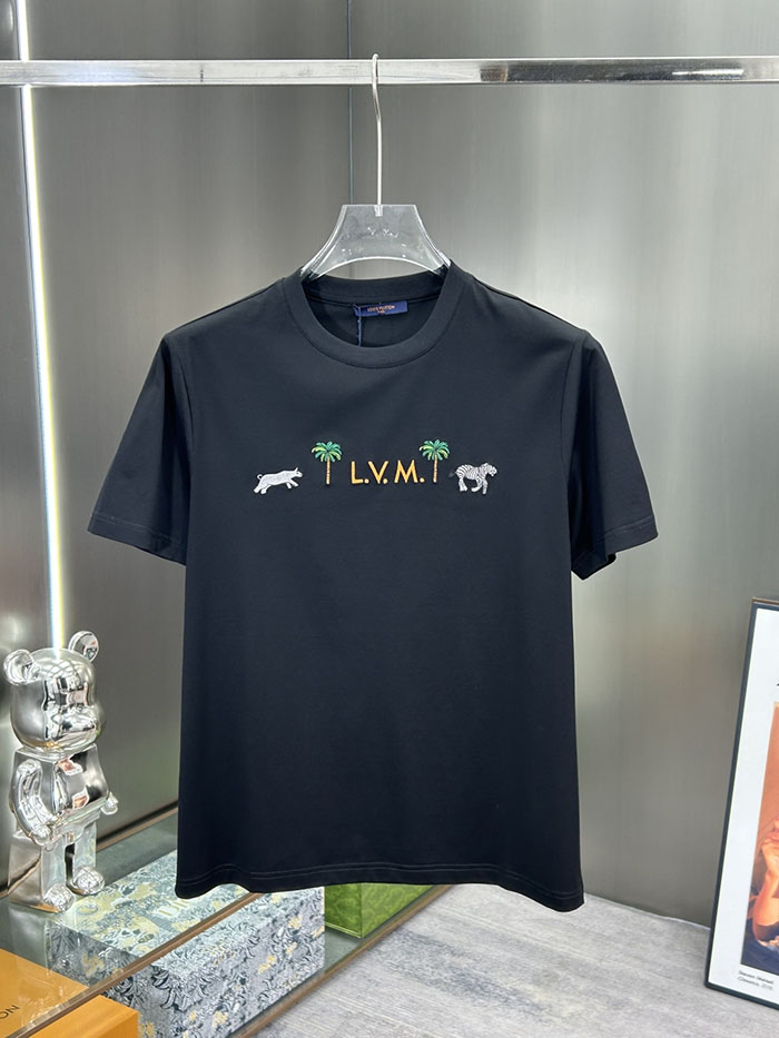 最高級ルイヴィトンスーパーコピー Louis Vuitton コットン 2026年新作 最高品質のブティックTシャツ clothes202600466 ルイ・ヴィトン メンズ ホワイト Tシャツ(新作) - 画像 (9)