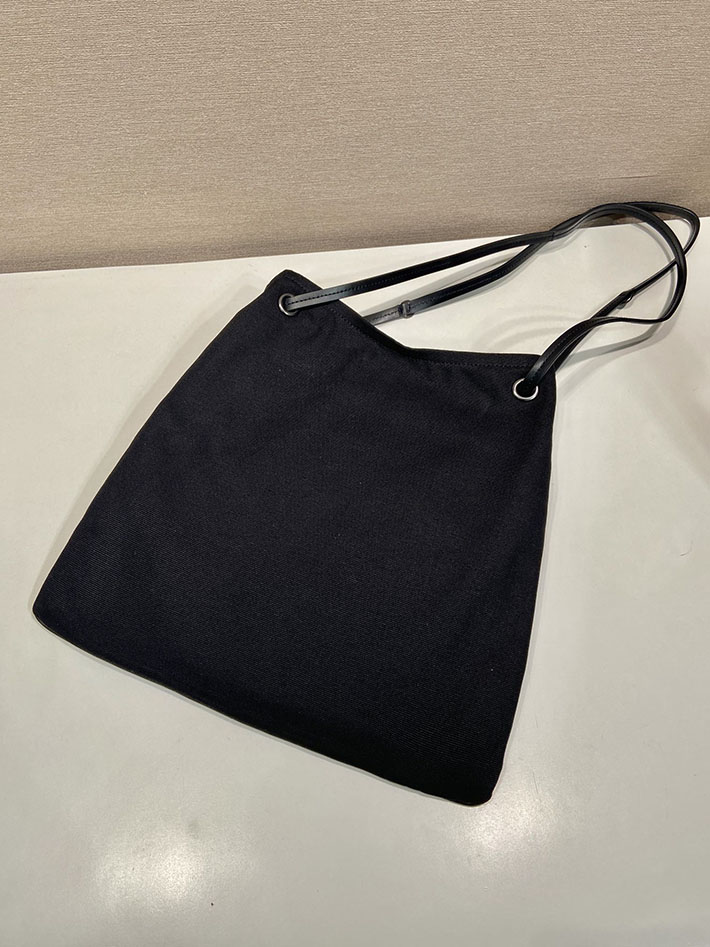 プラダ バッグ レディース 新作 PRADA ルート ラージ レザー バッグ ブラック 1BC293_2G6F_F0002 プラダ バッグ アウトレット - 画像 (7)