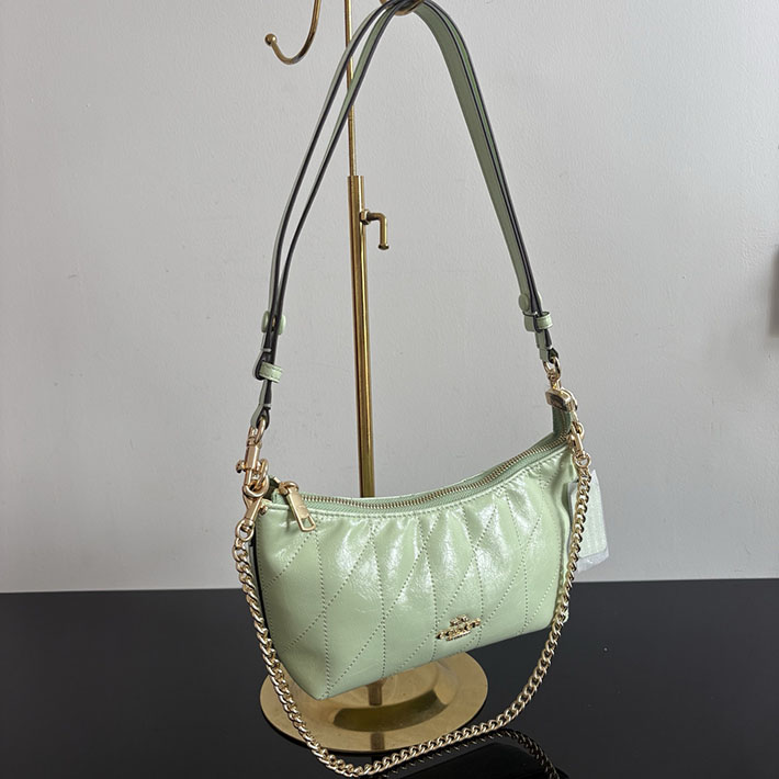 コーチ バッグ アウトレット COACH ケイトリン ショルダー バッグ・キルティング ピスタチオ CDZ88 IMPST コーチ バッグ アウトレット - 画像 (9)