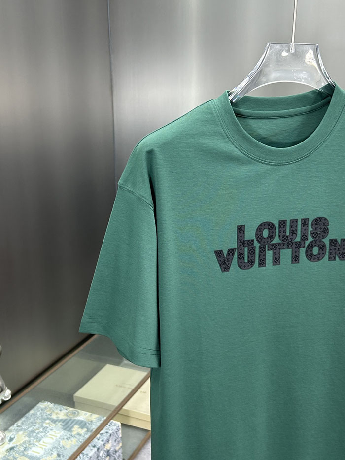 最高級ルイヴィトンスーパーコピー Louis Vuitton シルク 2026年新作クラシックメンズクルーネック半袖Tシャツ clothes202600477 メンズ クルーネック 半袖Tシャツ - 画像 (8)