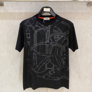 エルメスメンズTシャツ 黒