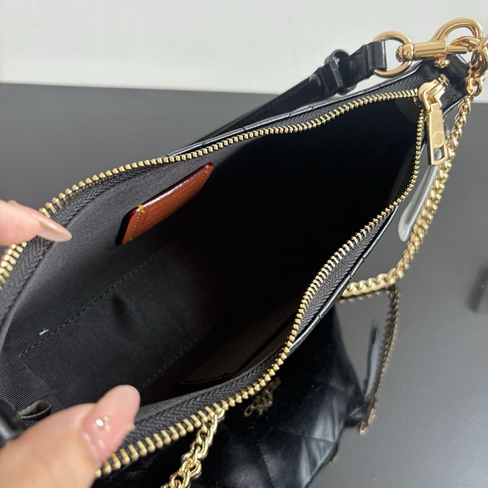 コーチ バッグ アウトレット COACH ケイトリン ショルダー バッグ・キルティング ブラック CDZ88 IMBLK レディース コーチ バッグ - 画像 (3)