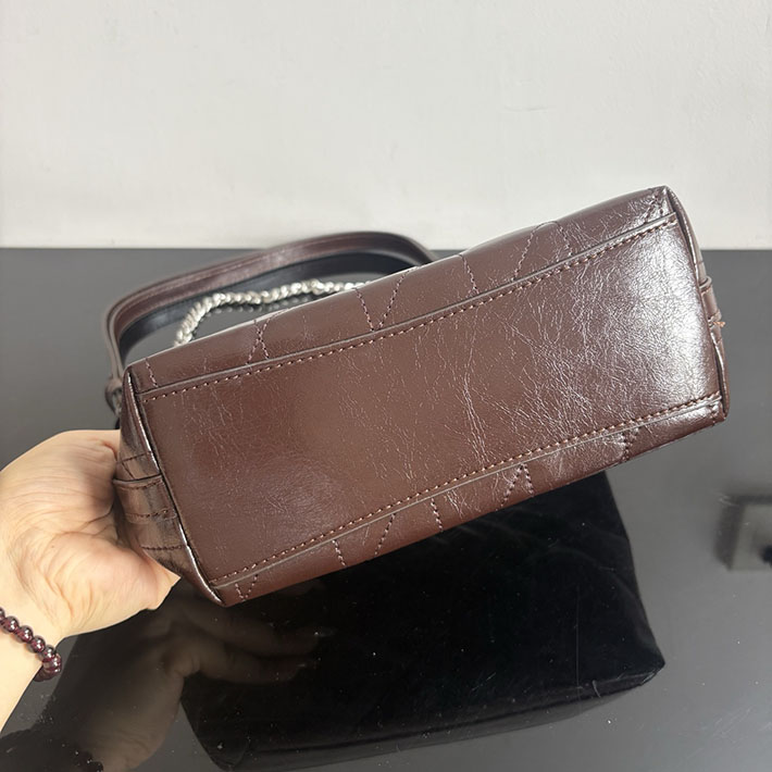 コーチ バッグ アウトレット COACH ケイトリン ショルダー バッグ・キルティング シルバー/メイプル CDZ88 SVMPL レディース コーチ ショルダーバッグ - 画像 (4)