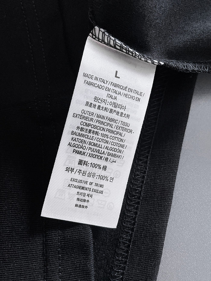 最高級ルイヴィトンスーパーコピー Louis Vuitton 2026年春夏新作:ピュアコットン クルーネック 半袖Tシャツ clothes202600489 ルイ・ヴィトン メンズ ブラック クルーネック Tシャツ - 画像 (4)