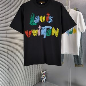 ルイ・ヴィトン メンズプレミアムコットンTシャツ