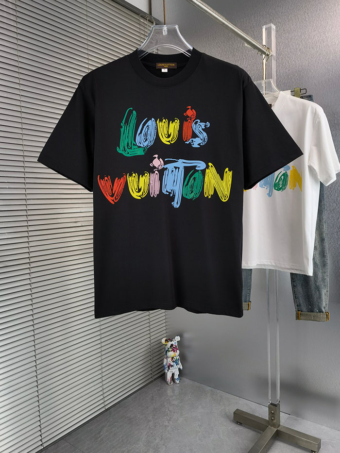 ルイ・ヴィトン メンズプレミアムコットンTシャツ