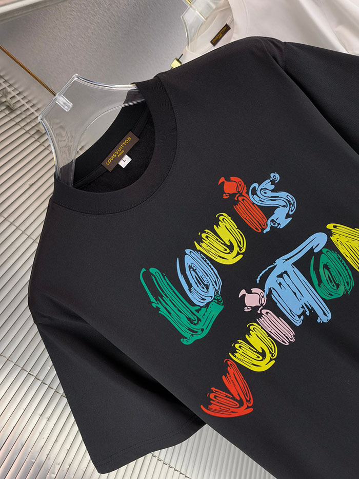 最高級ルイヴィトンスーパーコピー Louis Vuitton コットン 26SS 夏新作 クルーネック 半袖Tシャツ clothes202600490 ルイ・ヴィトン メンズプレミアムコットンTシャツ - 画像 (9)