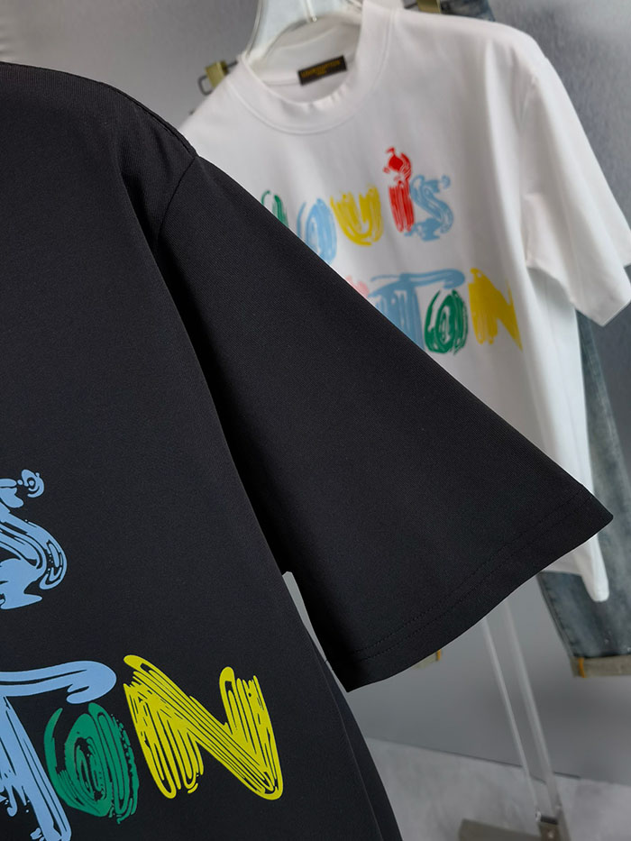 最高級ルイヴィトンスーパーコピー Louis Vuitton コットン 26SS 夏新作 クルーネック 半袖Tシャツ clothes202600490 ルイ・ヴィトン メンズプレミアムコットンTシャツ - 画像 (5)
