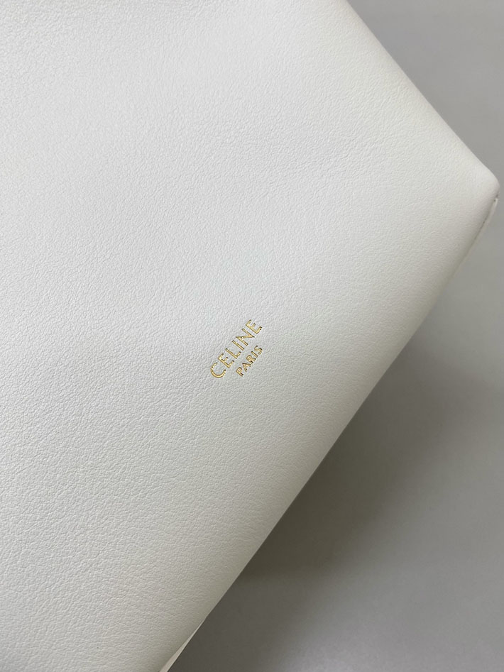最高級セリーヌスーパーコピー CELINE スモールホーボー サプルスムースカーフスキン ライス L10133Q71.01RC セリーヌ スモール ホーボー - 画像 (6)
