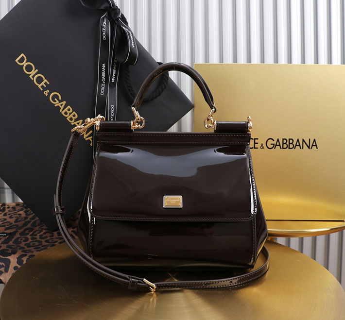 ドルガバ バッグ アウトレット Dolce & Gabbana ハンドバッグ BORSA A MANO ボルドー 2633499 ドルガバ バッグ レディース - 画像 (9)