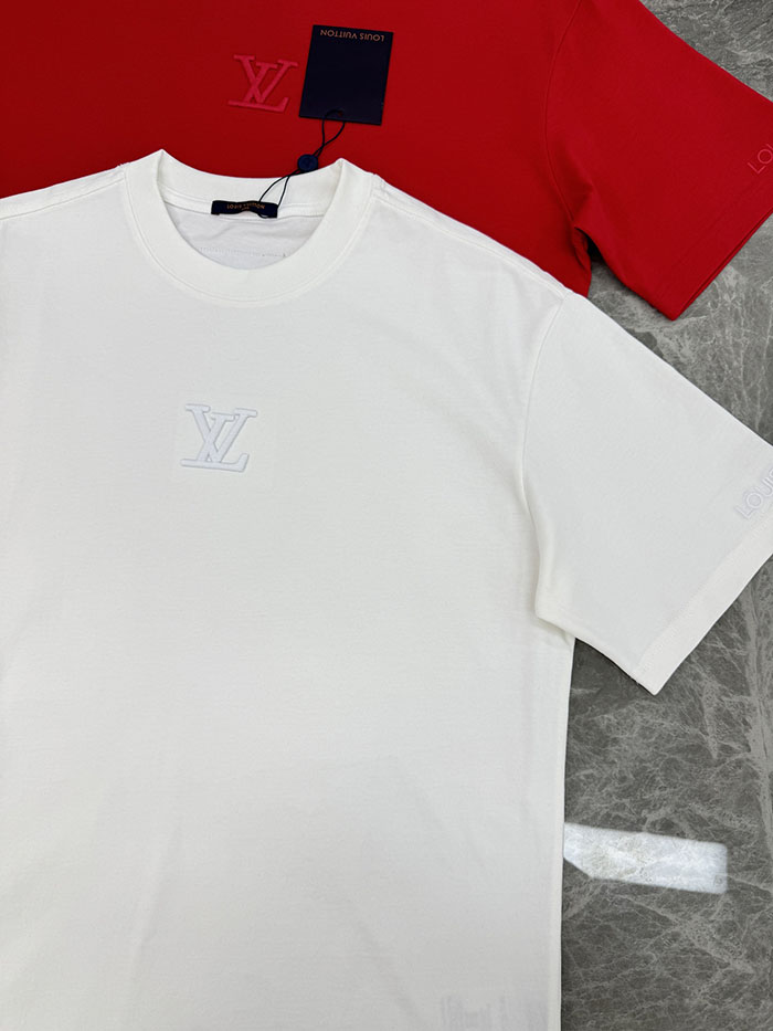 最高級ルイヴィトンスーパーコピー Louis Vuitton コットン 26ss シンプルデザインの最新トレンドブランドTシャツ clothes202600499 ルイ・ヴィトン Tシャツ 新作 - 画像 (4)